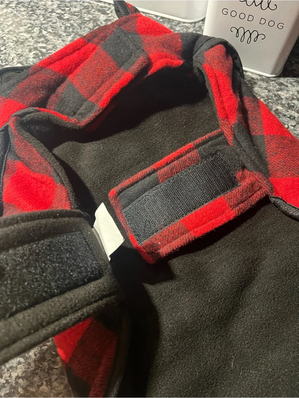 Eddie Bouer Pet Plaid Jacket